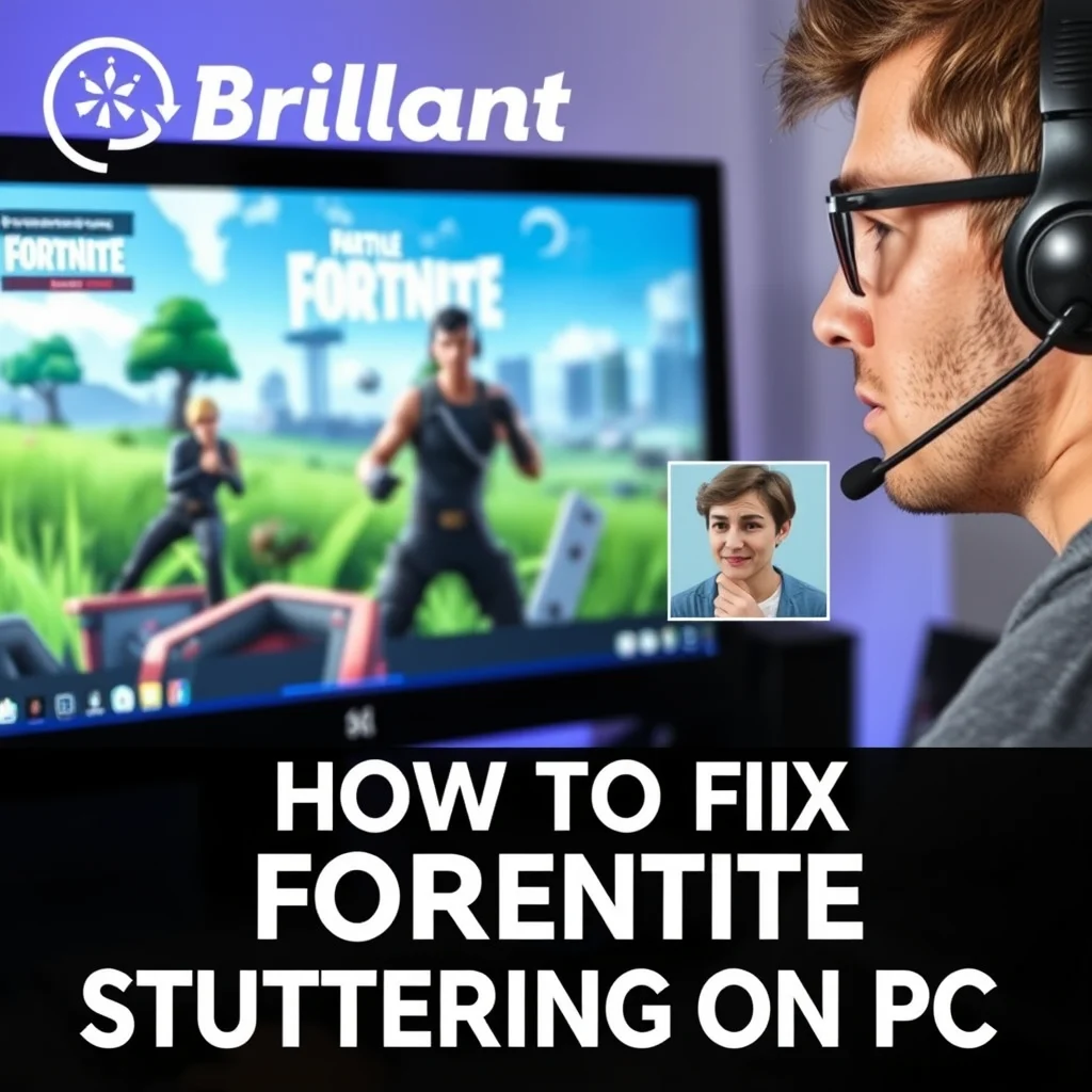 How to fix Fortnite stuttering on PC with Brilliant Tech expert support.